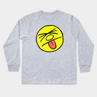 Blech! Face Kids Long Sleeve T-Shirt